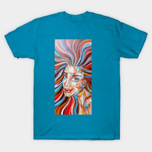 Woman Face T-Shirt